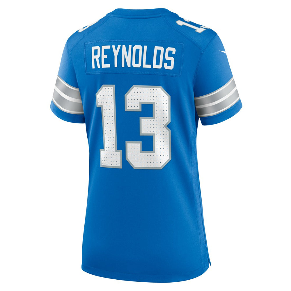 Craig Reynolds Detroit Lions Women's Team Game Jersey - Blue - Nike