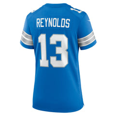 Craig Reynolds Detroit Lions Women's Team Game Jersey - Blue - Nike