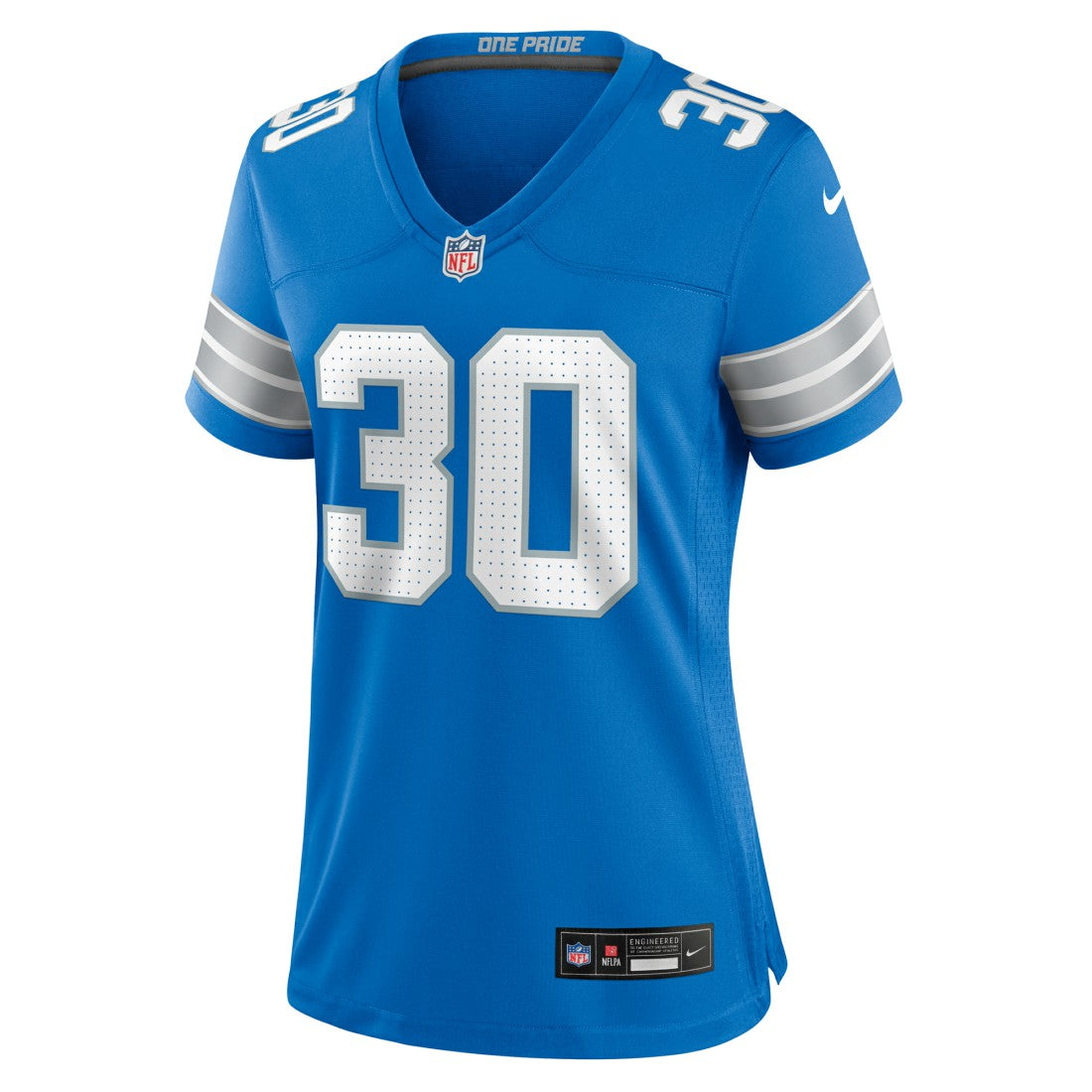 Khalil Dorsey Detroit Lions Women's Team Game Jersey - Blue - Nike