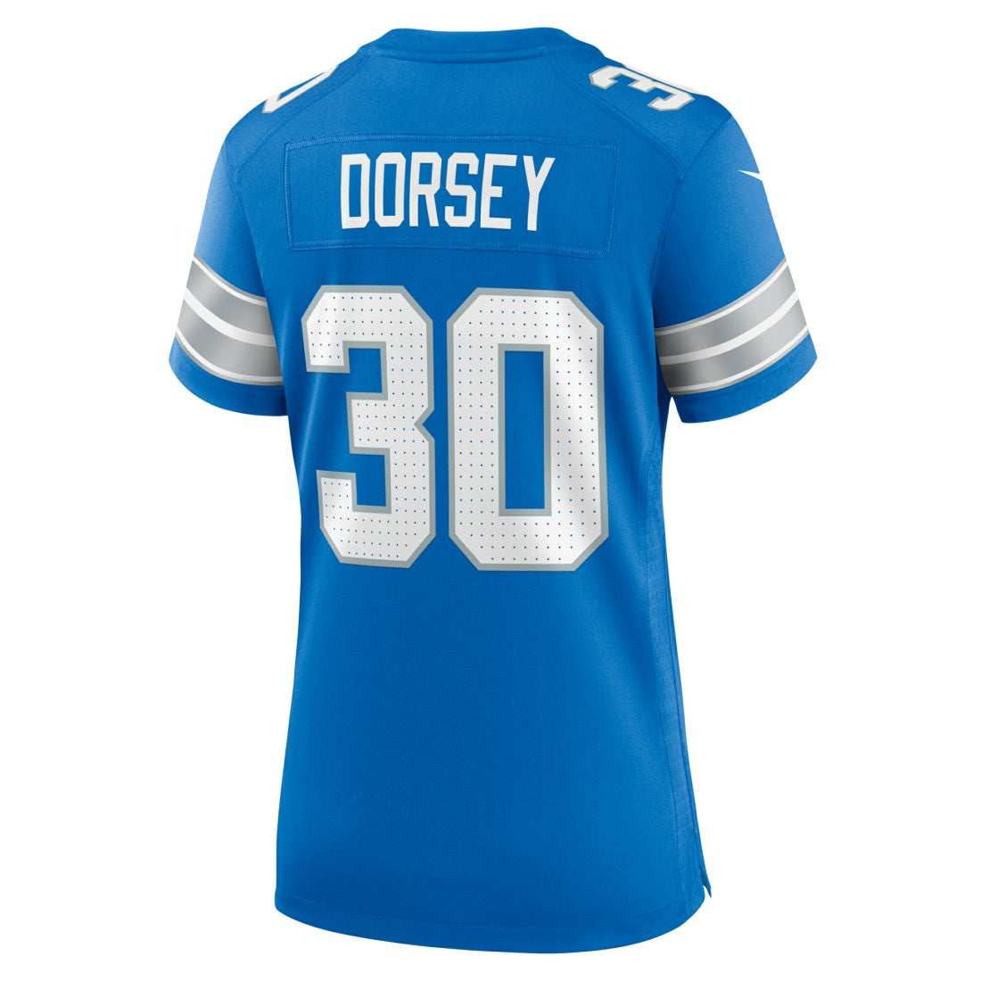 Khalil Dorsey Detroit Lions Women's Team Game Jersey - Blue - Nike