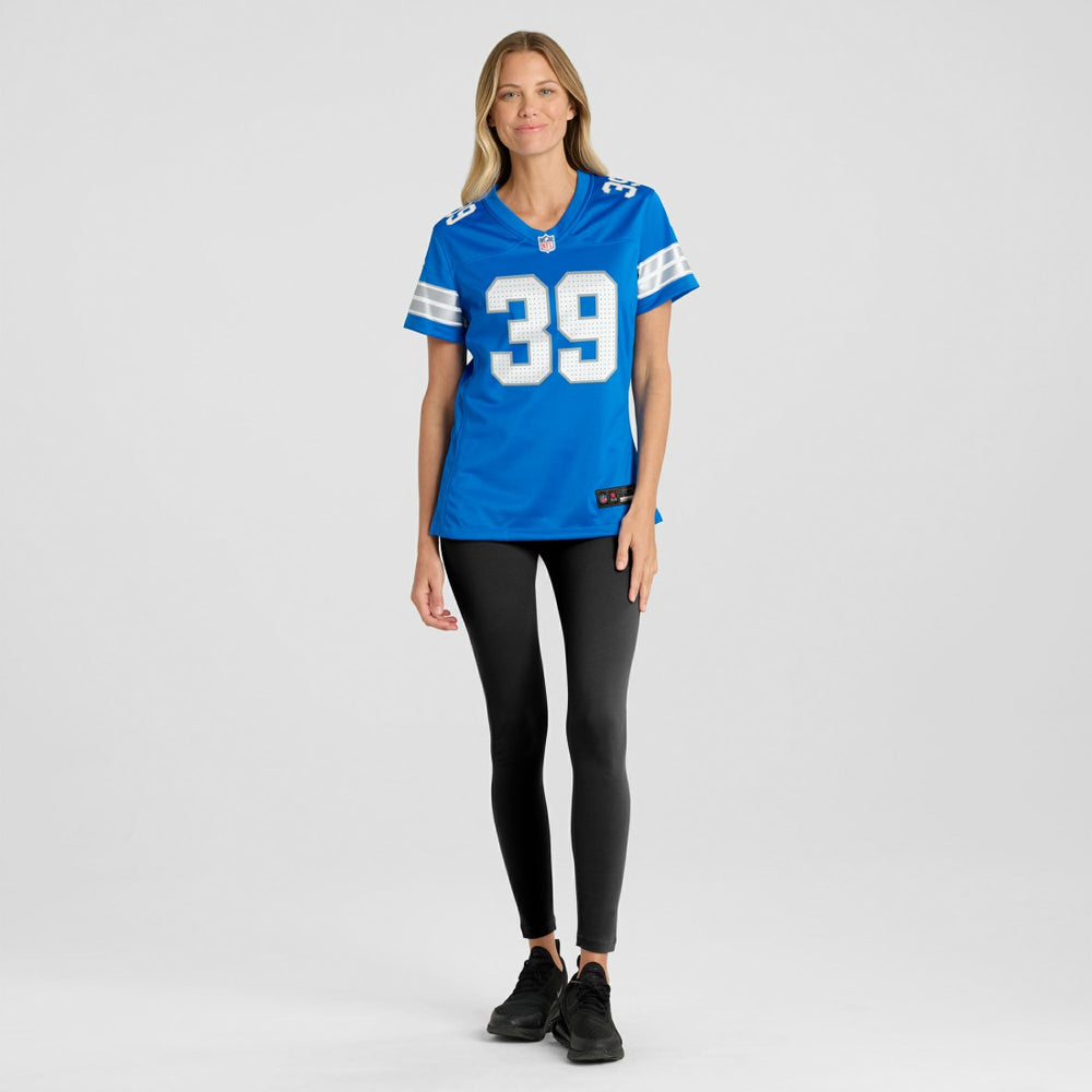Jake Bates Detroit Lions Women's Team Game Jersey - Blue - Nike