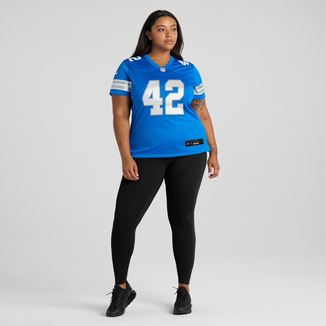 Jalen Reeves-Maybin Detroit Lions Women's Team Game Jersey - Blue - Nike