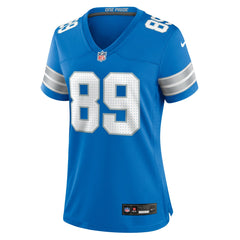 Brock Wright Detroit Lions Women's Team Game Jersey - Blue - Nike