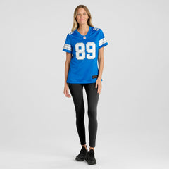 Brock Wright Detroit Lions Women's Team Game Jersey - Blue - Nike