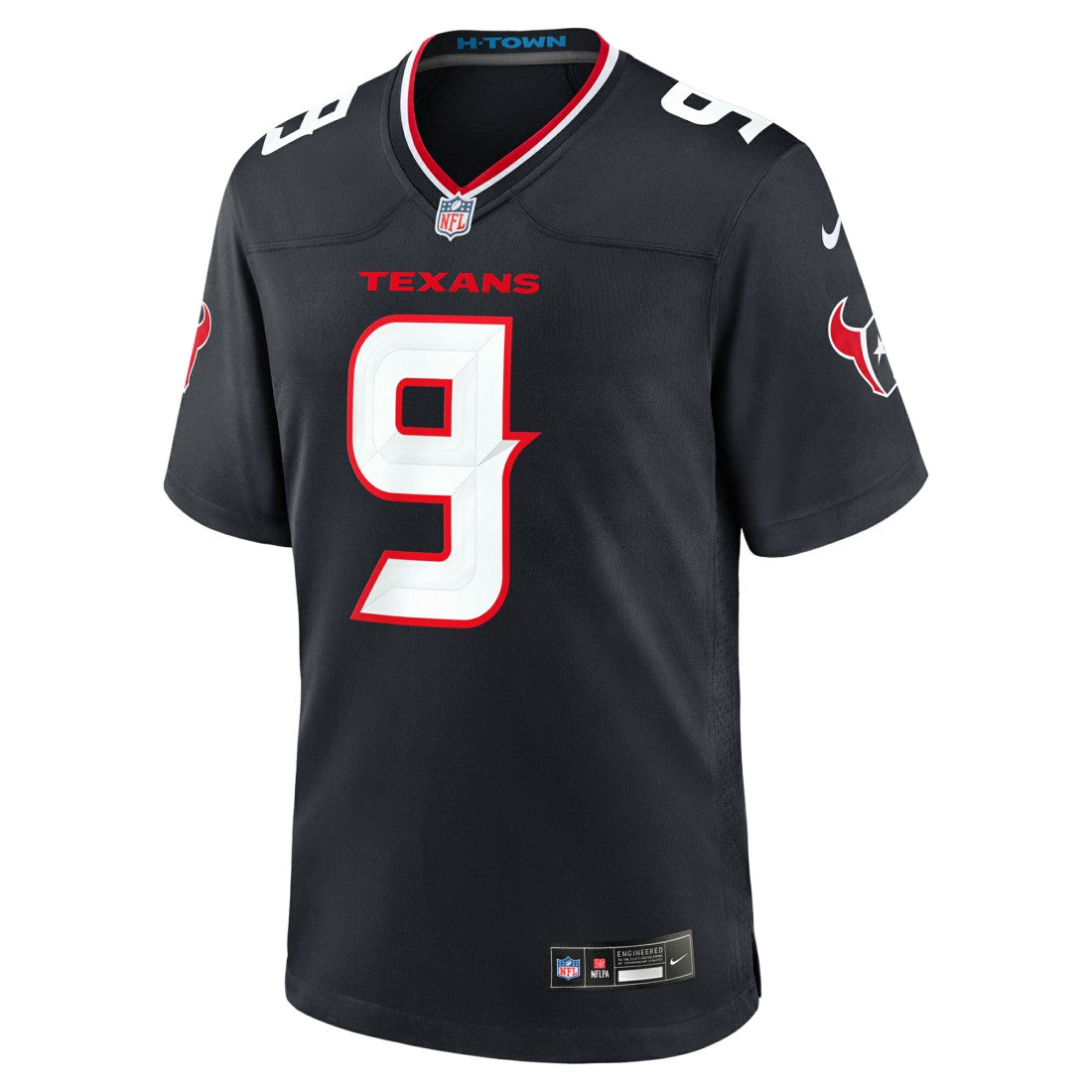 Brevin Jordan Houston Texans Team Game Jersey - Navy - Nike