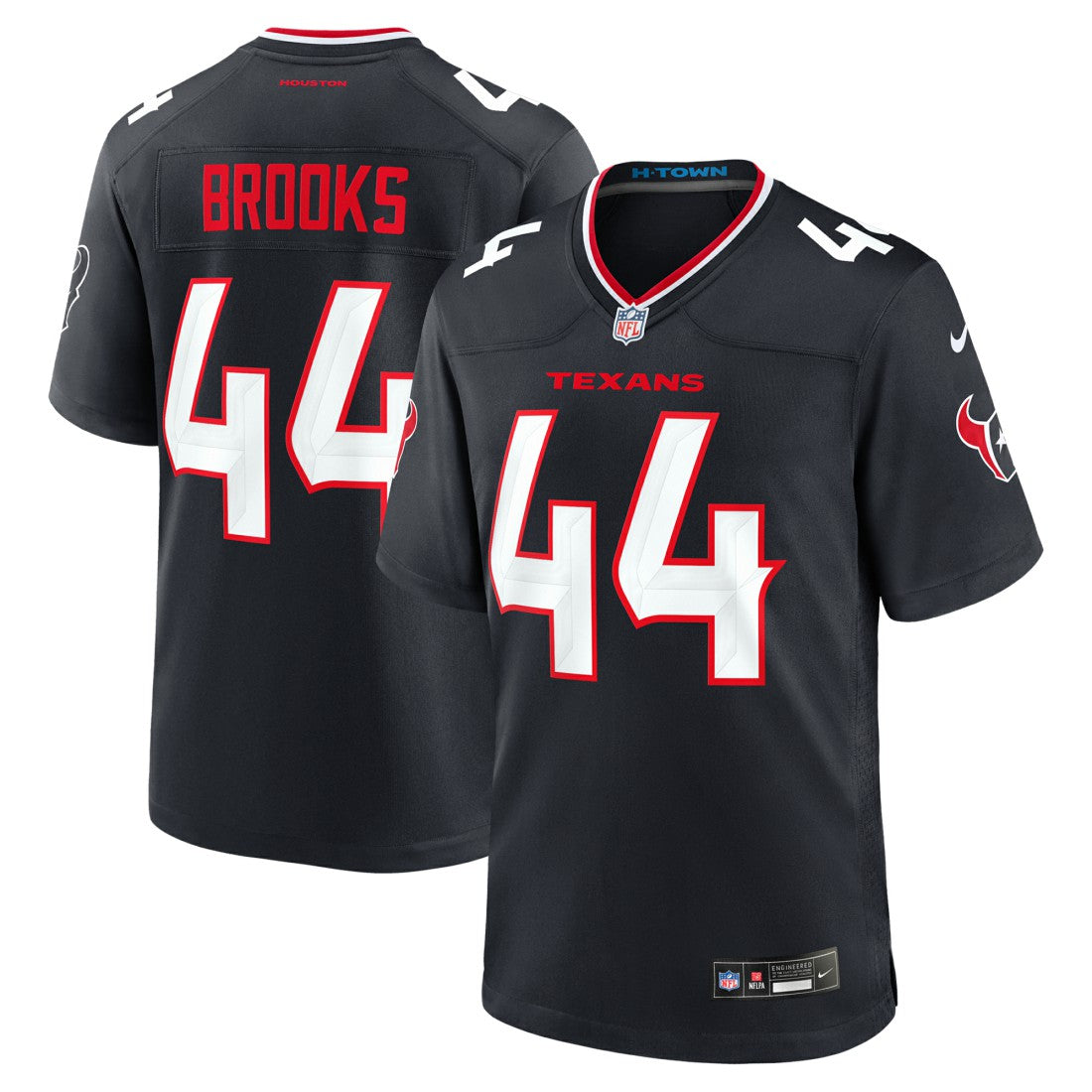 British Brooks Houston Texans Team Game Jersey - Navy - Nike