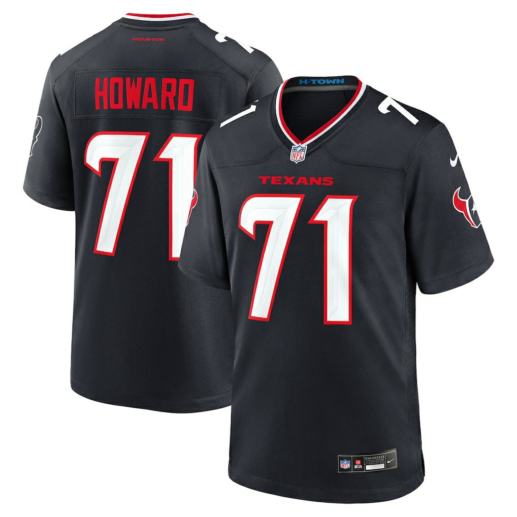 Tytus Howard Houston Texans Team Game Jersey - Navy - Nike