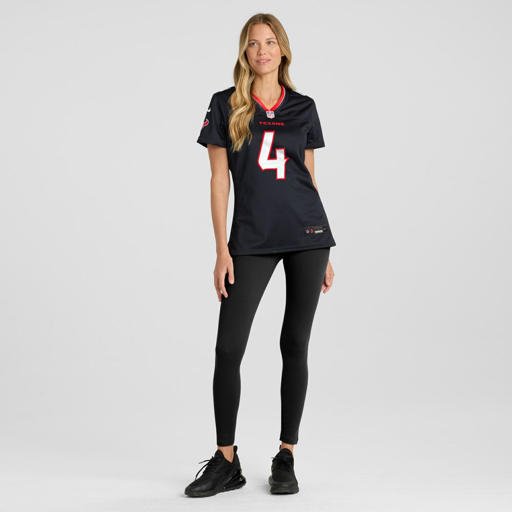 Kamari Lassiter Houston Texans Women's Team Game Jersey - Navy - Nike