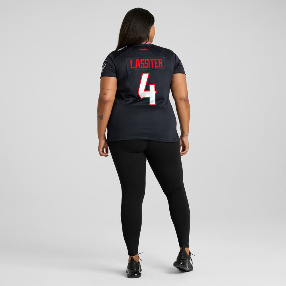 Kamari Lassiter Houston Texans Women's Team Game Jersey - Navy - Nike