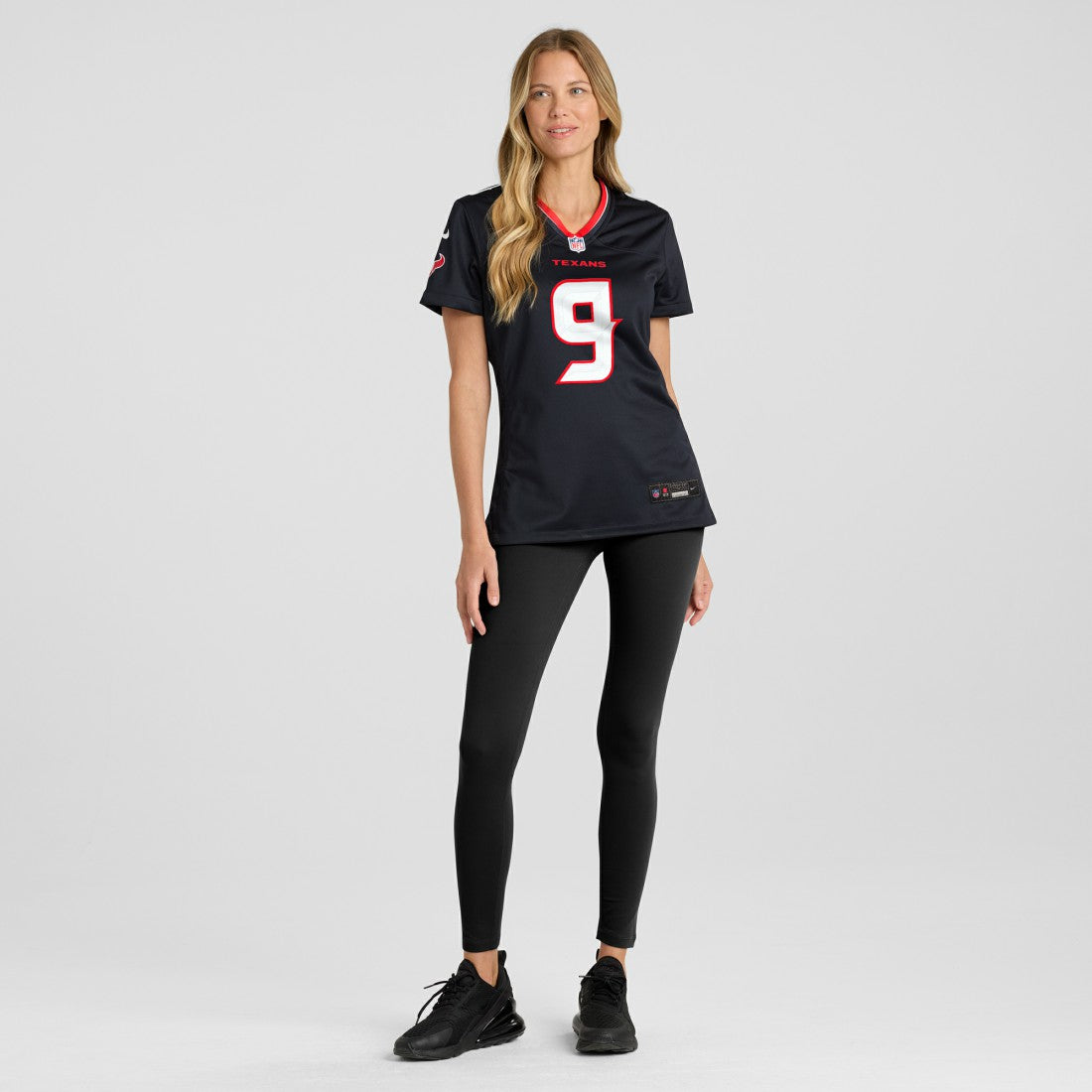 Brevin Jordan Houston Texans Women's Team Game Jersey - Navy - Nike