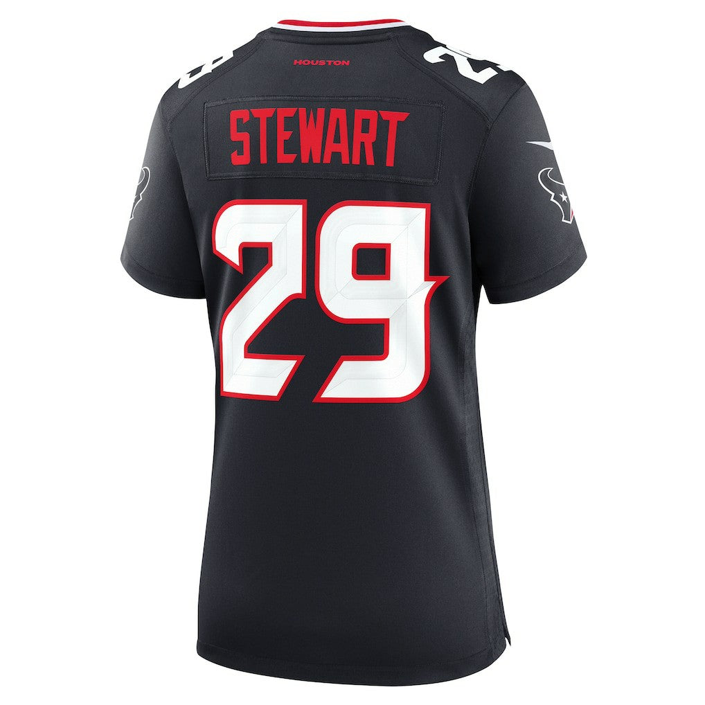 M.J. Stewart Houston Texans Women's Team Game Jersey - Navy - Nike