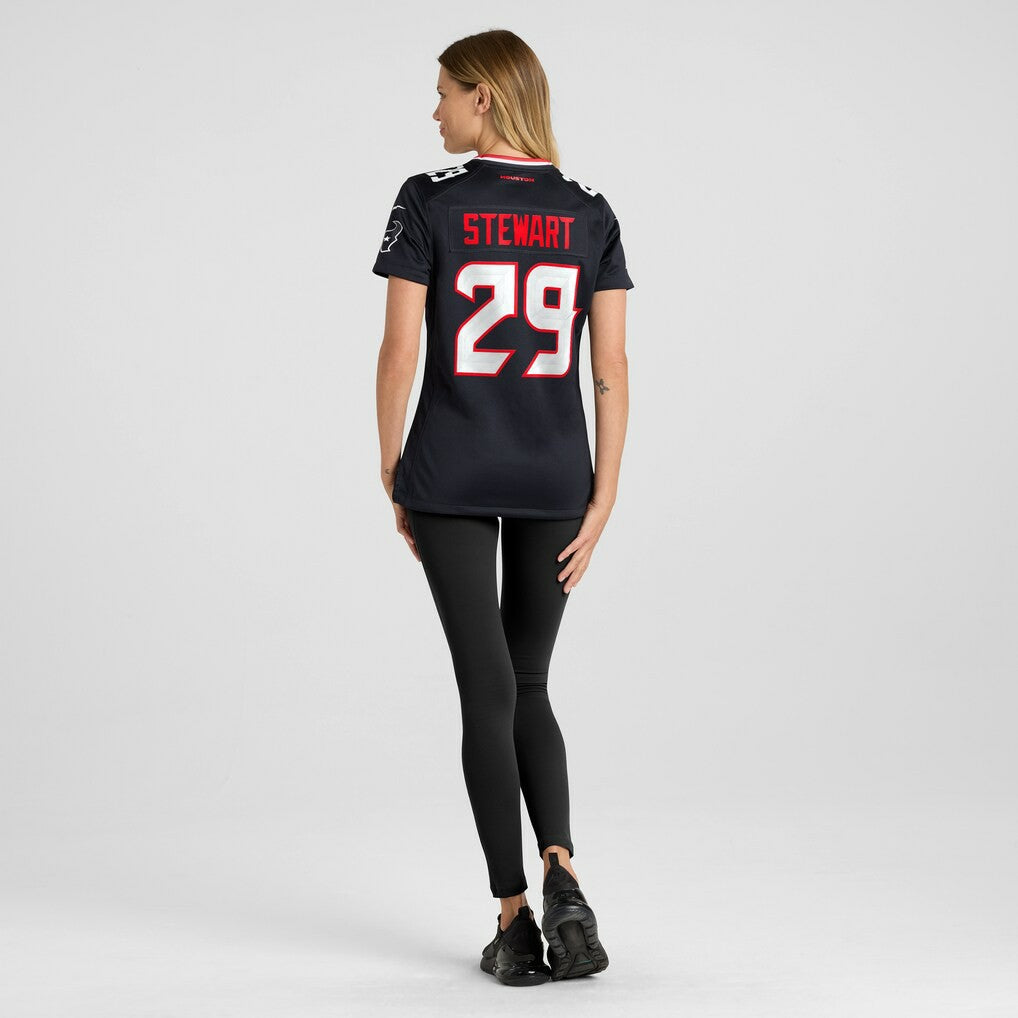 M.J. Stewart Houston Texans Women's Team Game Jersey - Navy - Nike