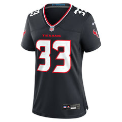 Dare Ogunbowale Houston Texans Women's Team Game Jersey - Navy - Nike