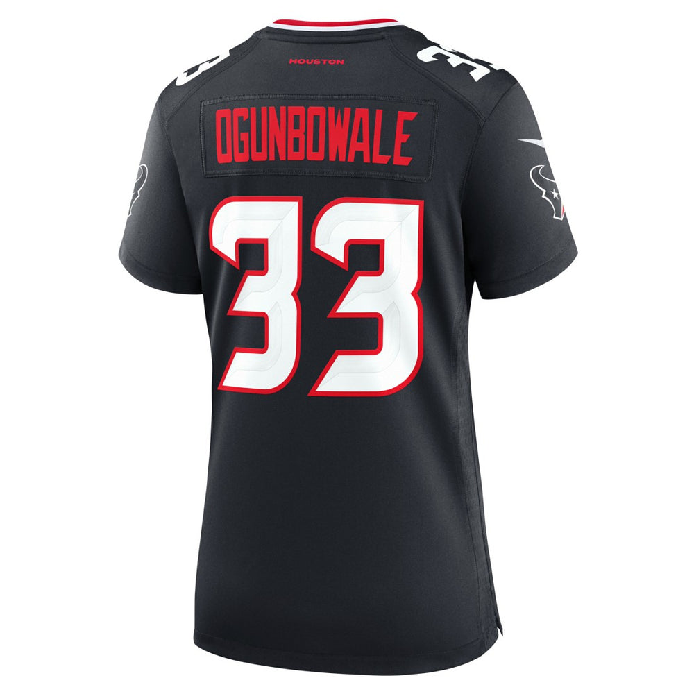 Dare Ogunbowale Houston Texans Women's Team Game Jersey - Navy - Nike