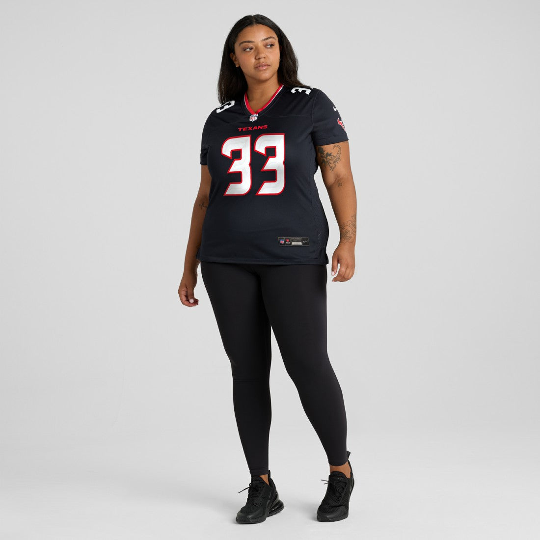Dare Ogunbowale Houston Texans Women's Team Game Jersey - Navy - Nike