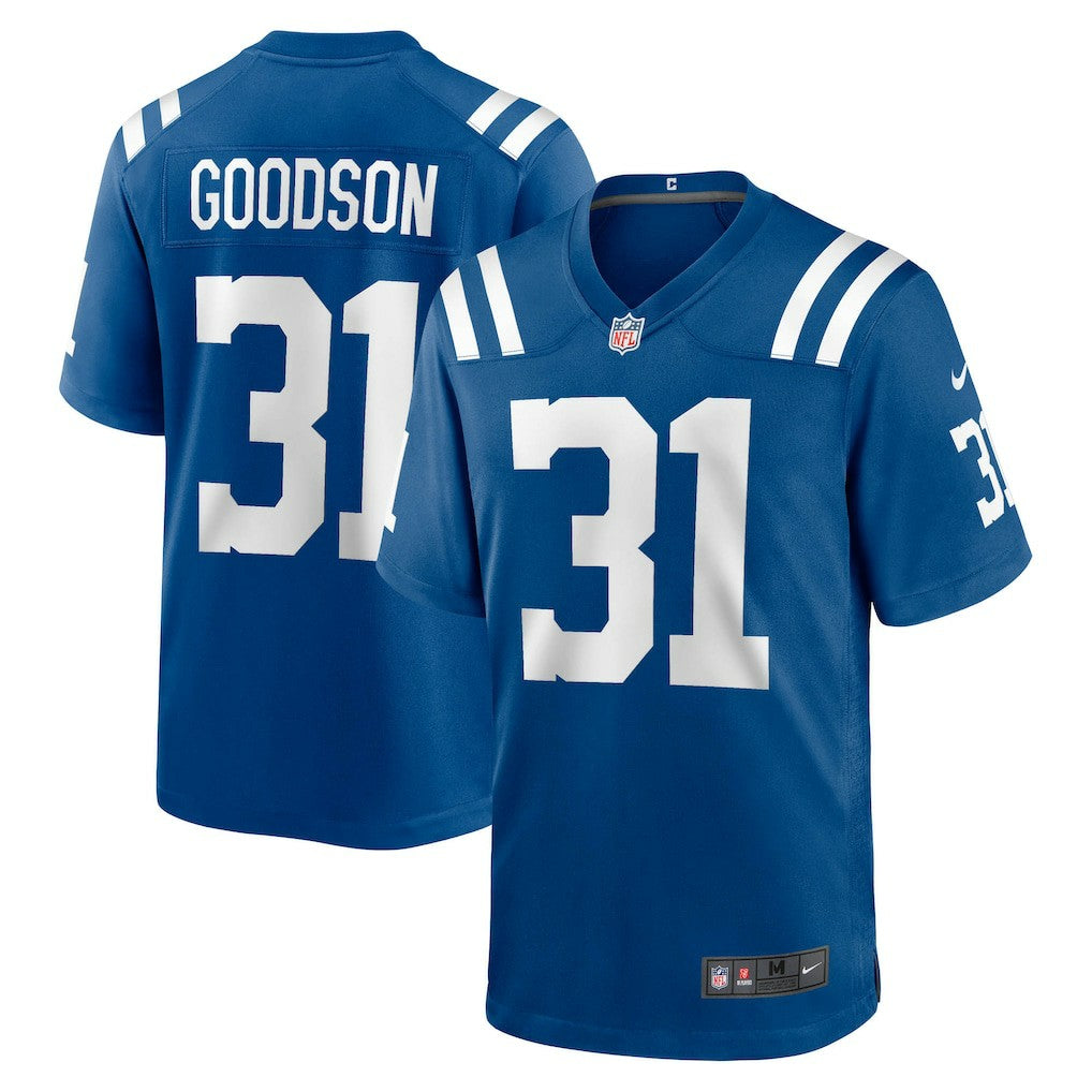 Tyler Goodson Indianapolis Colts Game Jersey - Royal - Nike