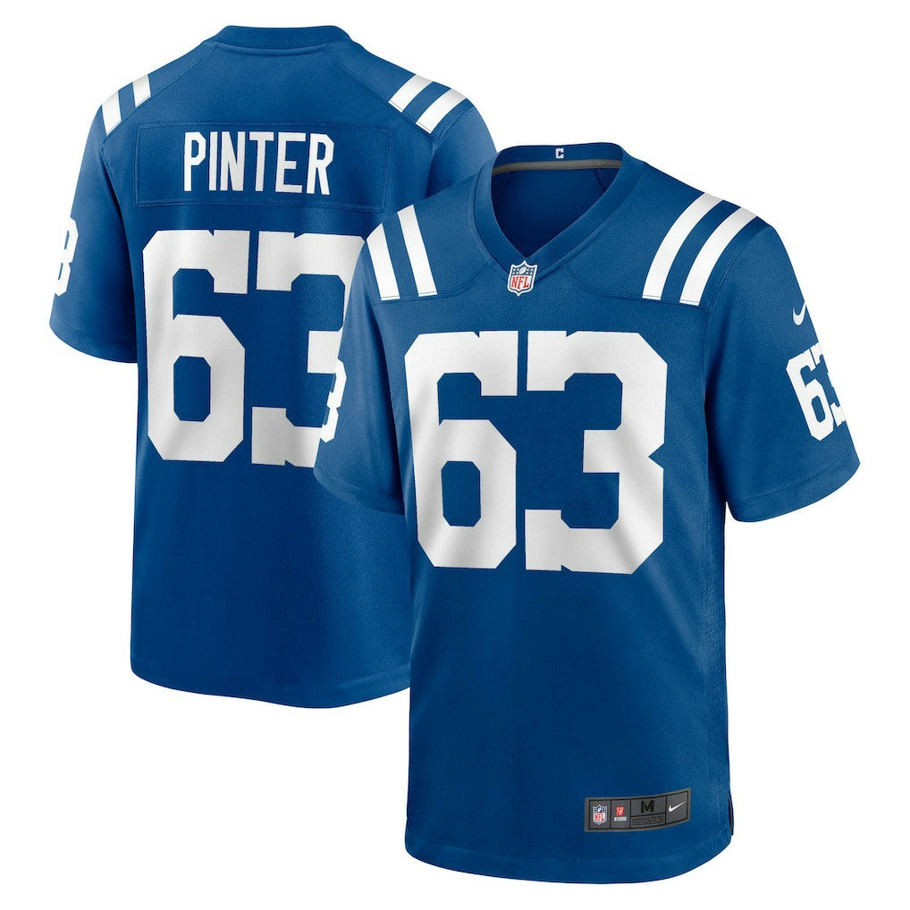 Danny Pinter Indianapolis Colts Game Jersey - Royal - Nike