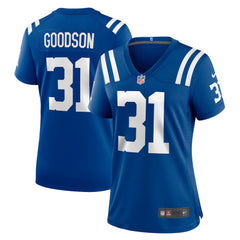 Tyler Goodson Indianapolis Colts Women's Game Jersey - Royal - Nike
