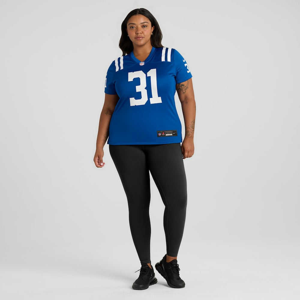 Tyler Goodson Indianapolis Colts Women's Game Jersey - Royal - Nike