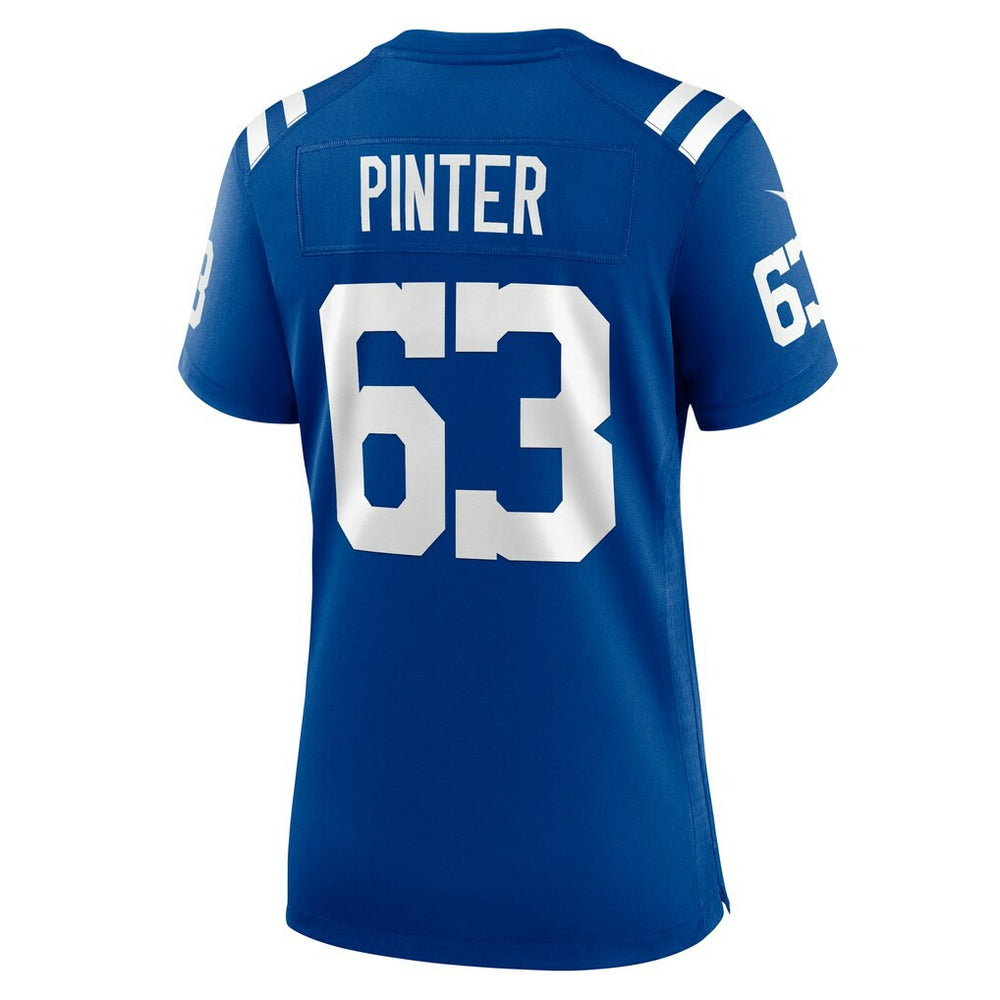 Danny Pinter Indianapolis Colts Women's Game Jersey - Royal - Nike