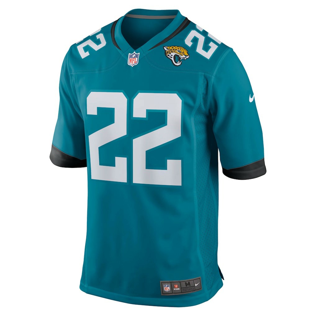 Jarrian Jones Jacksonville Jaguars Team Game Jersey - Teal - Nike