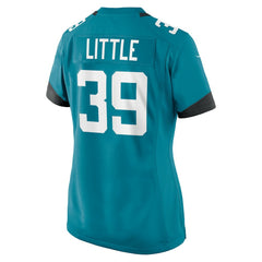 Cam Little Jacksonville Jaguars Women's Game Jersey - Teal - Nike