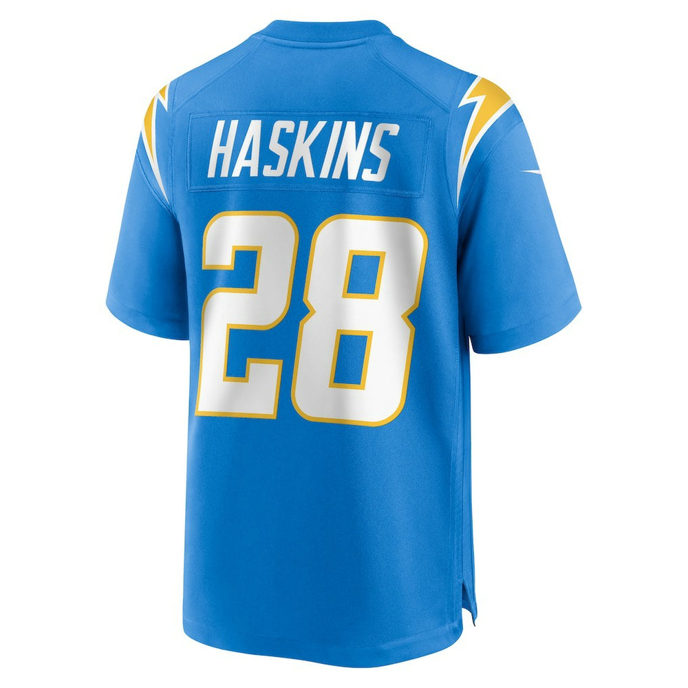 Hassan Haskins Los Angeles Chargers Team Game Jersey - Powder Blue - Nike