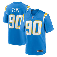 Teair Tart Los Angeles Chargers Team Game Jersey - Powder Blue - Nike