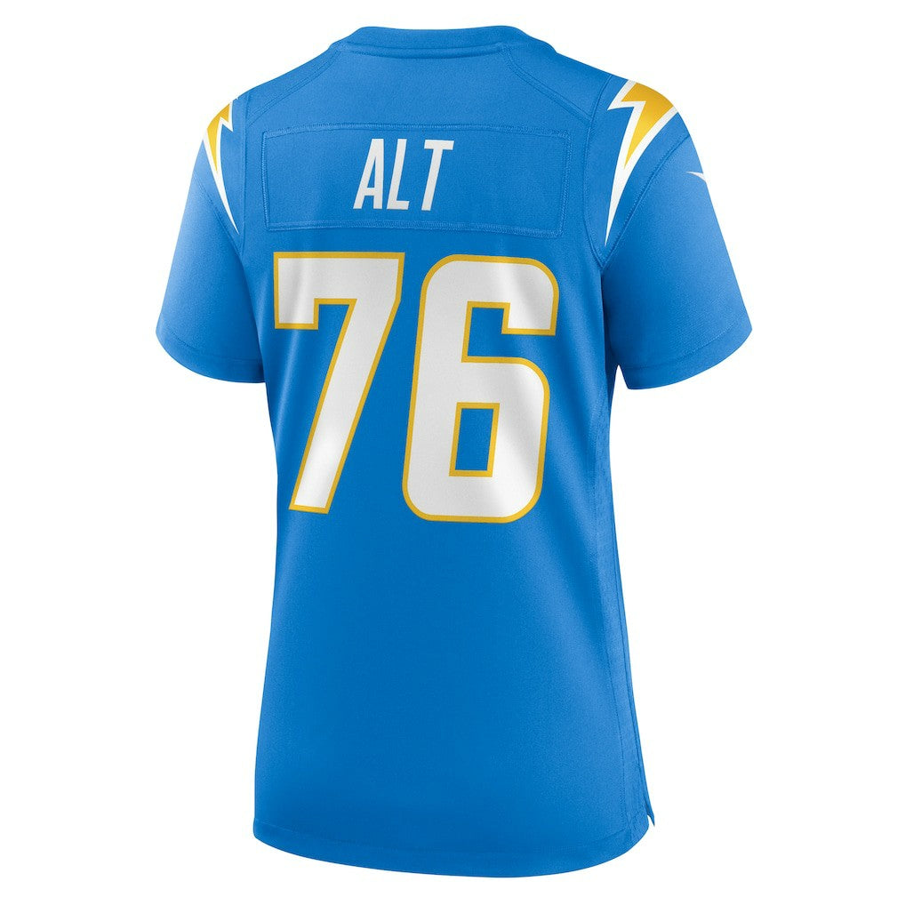 Joe Alt Los Angeles Chargers Women's Game Jersey - Powder Blue - Nike