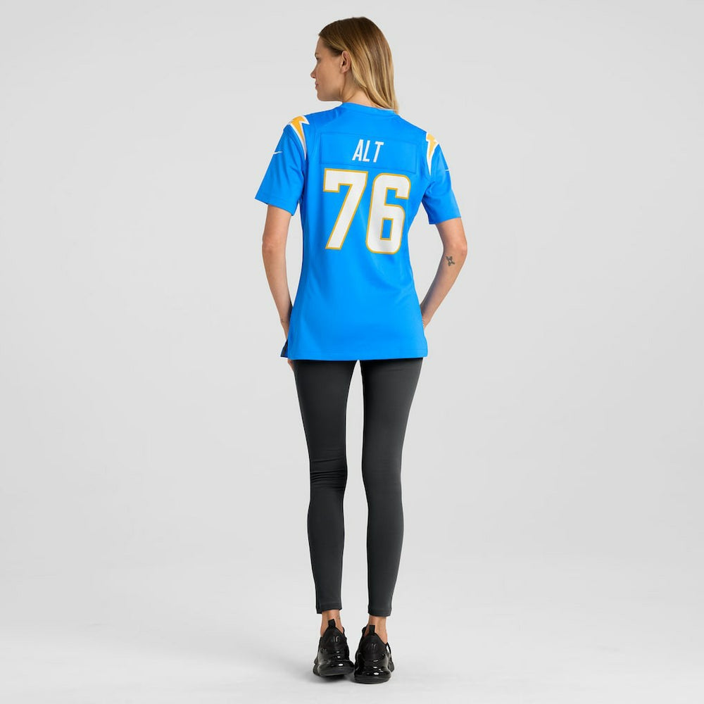 Joe Alt Los Angeles Chargers Women's Game Jersey - Powder Blue - Nike