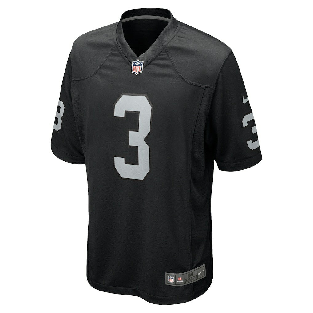 Zamir White Las Vegas Raiders Team Game Jersey - Black - Nike