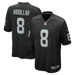 Ameer Abdullah Las Vegas Raiders Team Game Jersey - Black - Nike