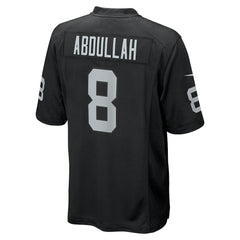 Ameer Abdullah Las Vegas Raiders Team Game Jersey - Black - Nike
