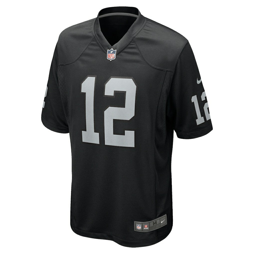Aidan O'Connell Las Vegas Raiders Team Game Jersey - Black - Nike