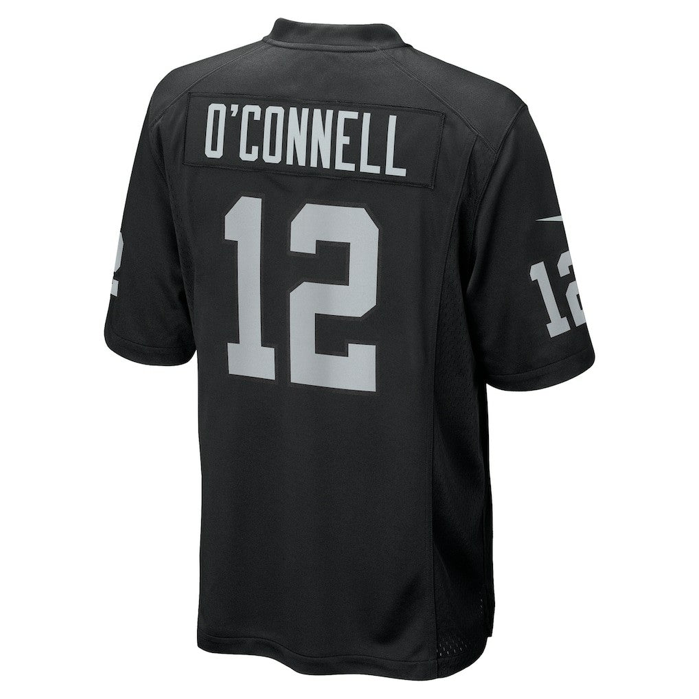 Aidan O'Connell Las Vegas Raiders Team Game Jersey - Black - Nike