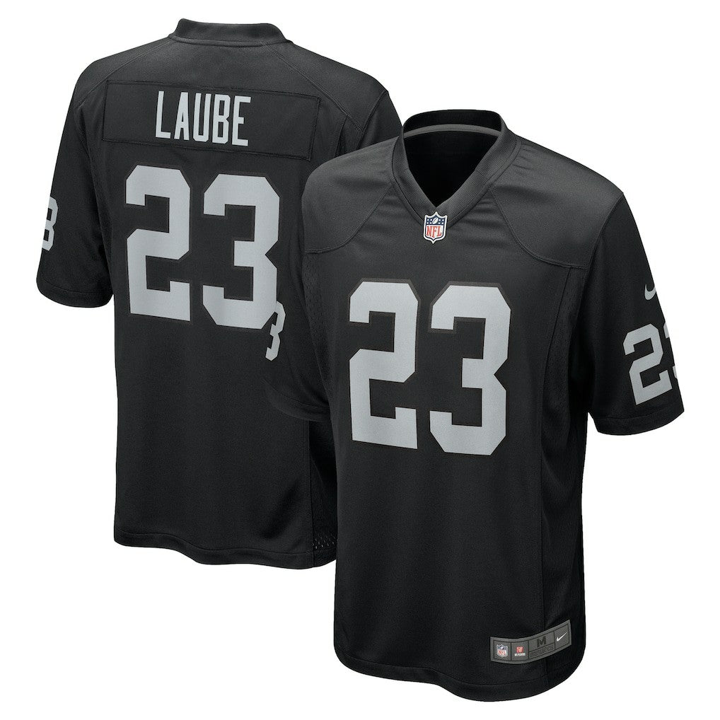 Dylan Laube Las Vegas Raiders Team Game Jersey - Black - Nike