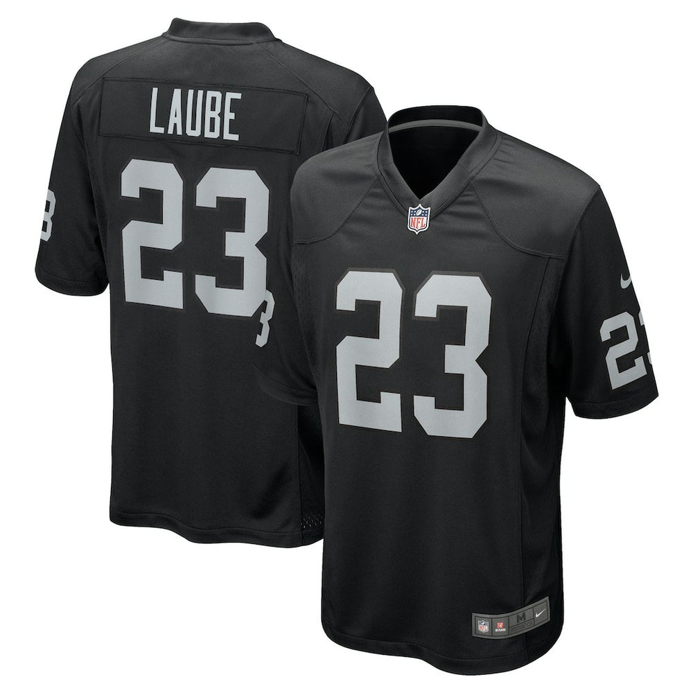 Dylan Laube Las Vegas Raiders Team Game Jersey - Black - Nike