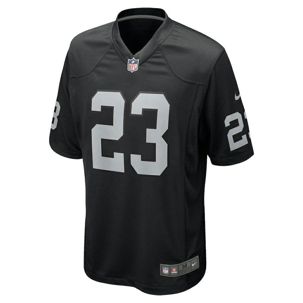 Dylan Laube Las Vegas Raiders Team Game Jersey - Black - Nike