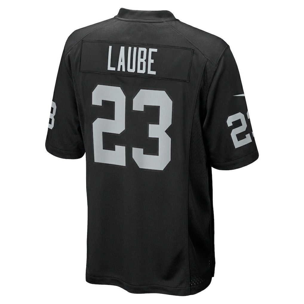 Dylan Laube Las Vegas Raiders Team Game Jersey - Black - Nike