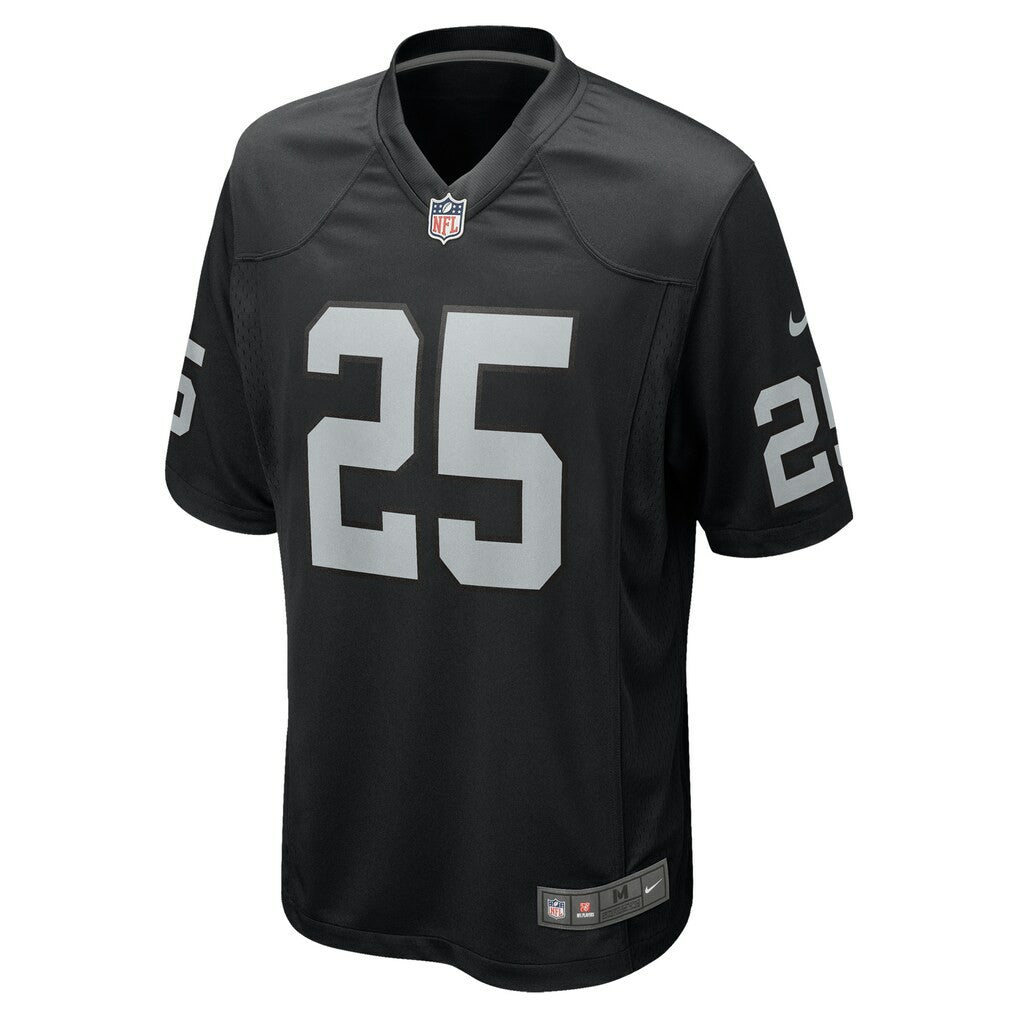 Decamerion Richardson Las Vegas Raiders Team Game Jersey - Black - Nike