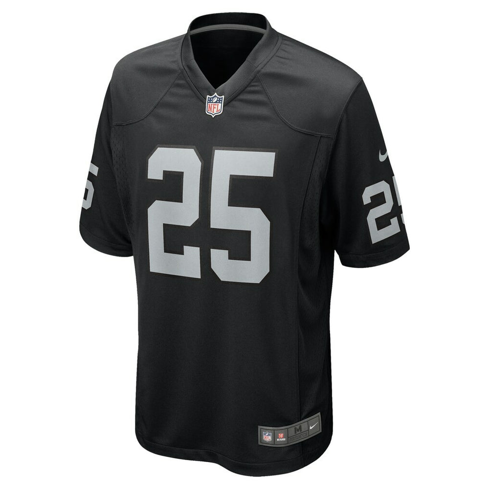 Decamerion Richardson Las Vegas Raiders Team Game Jersey - Black - Nike