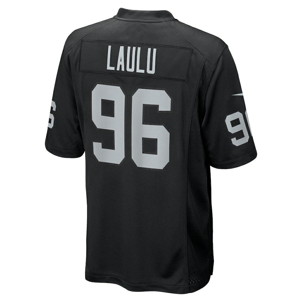 Jonah Laulu Las Vegas Raiders Team Game Jersey - Black - Nike