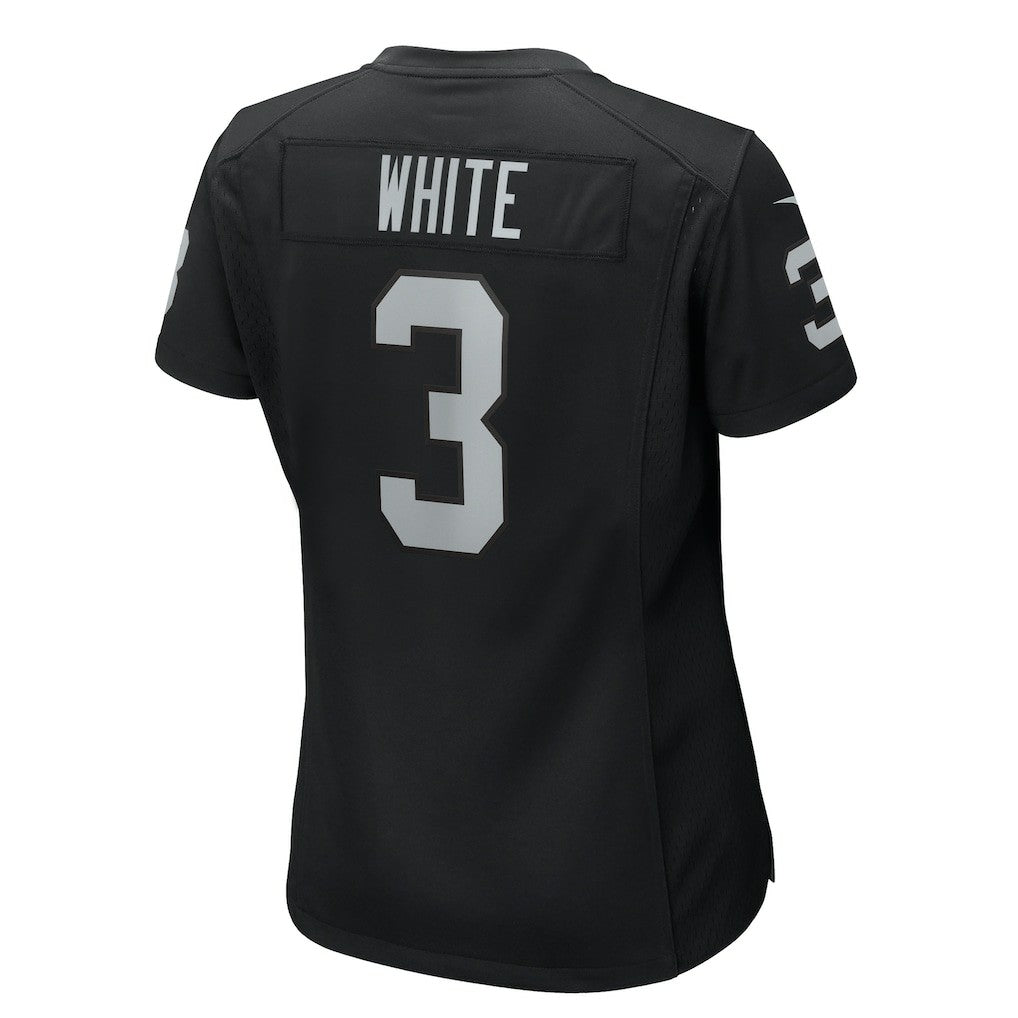 Zamir White Las Vegas Raiders Women's Game Jersey - Black - Nike