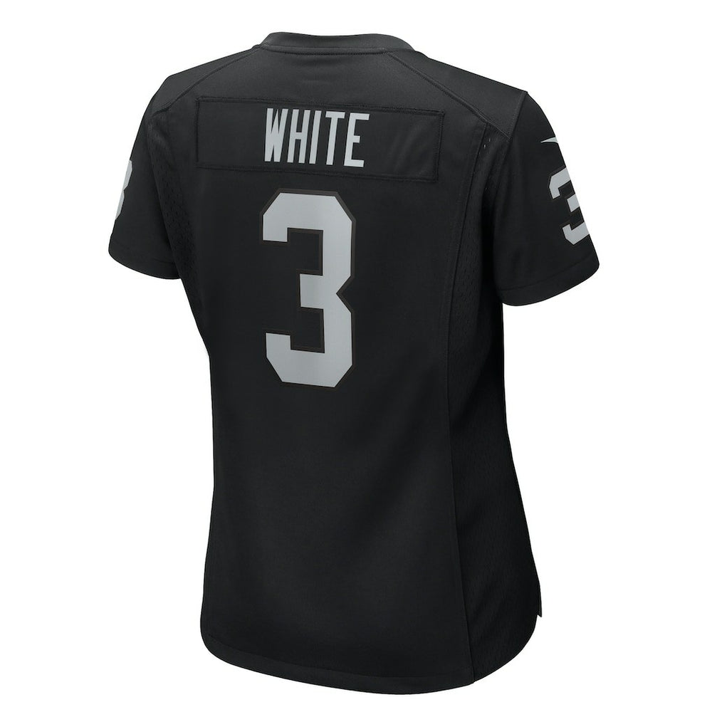 Zamir White Las Vegas Raiders Women's Game Jersey - Black - Nike