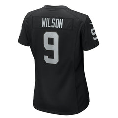 Tyree Wilson Las Vegas Raiders Women's Game Jersey - Black - Nike