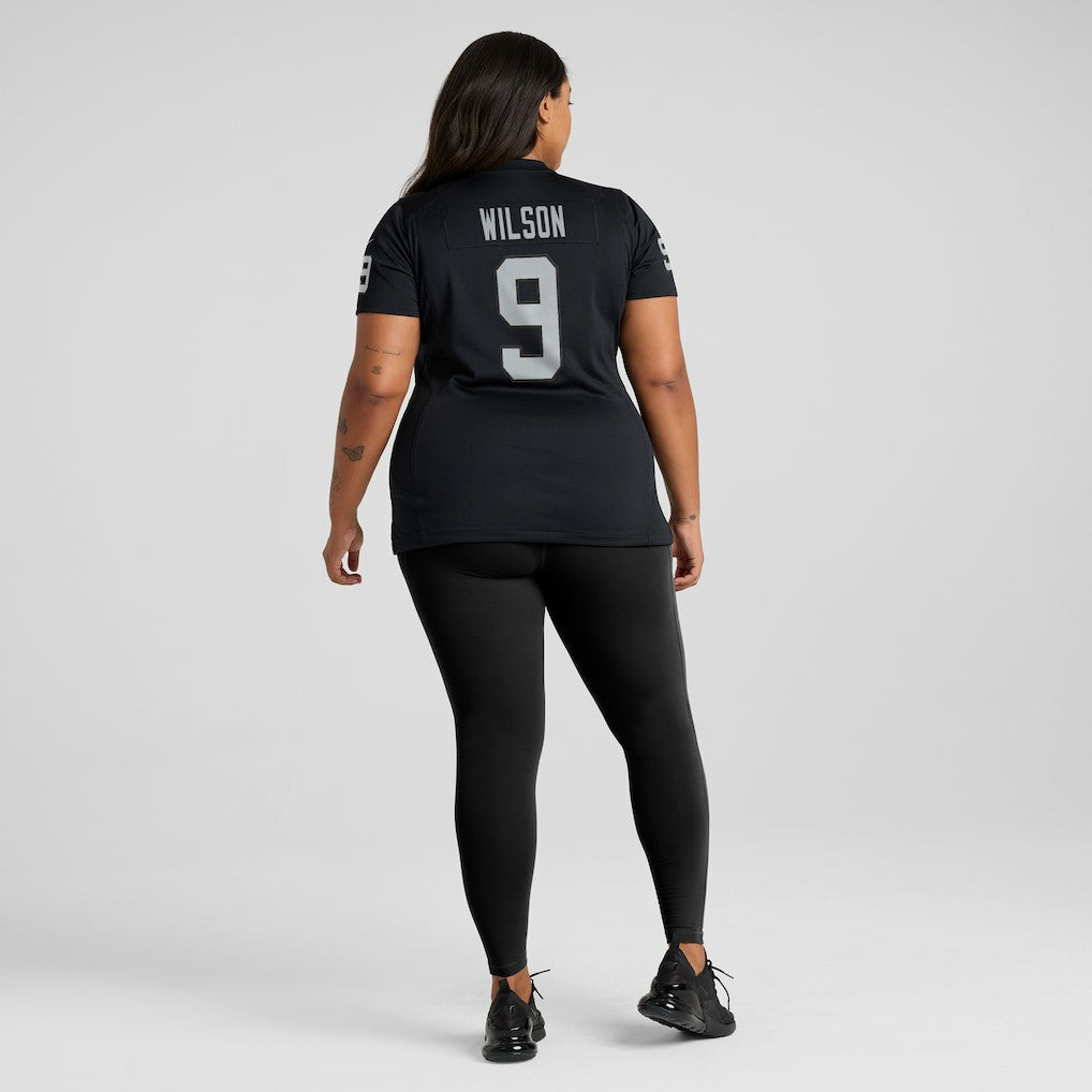 Tyree Wilson Las Vegas Raiders Women's Game Jersey - Black - Nike