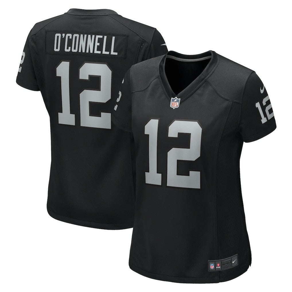 Aidan O'Connell Las Vegas Raiders Women's Game Jersey - Black - Nike