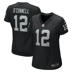 Aidan O'Connell Las Vegas Raiders Women's Game Jersey - Black - Nike
