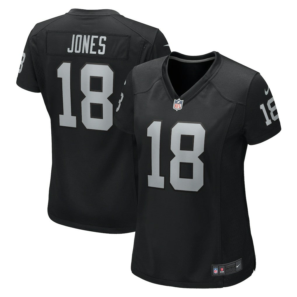 Jack Jones Las Vegas Raiders Women's Game Jersey - Black - Nike