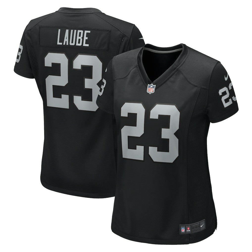 Dylan Laube Las Vegas Raiders Women's Game Jersey - Black - Nike
